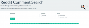 Reddit search Reddit search