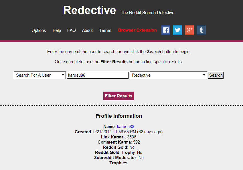 Reddit User Search Find Posts & Comments Reddit Secrets